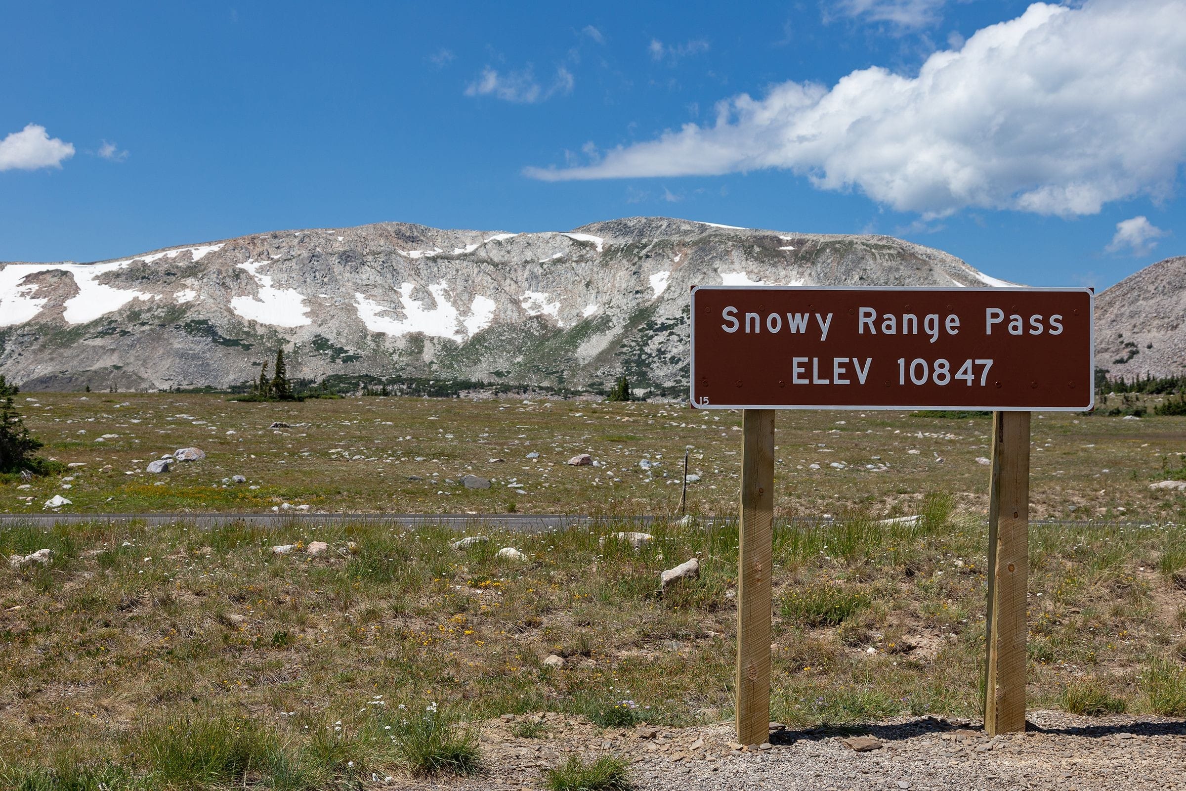 Snowy Range Pass. At the timberline. 28 July 2016